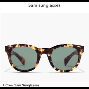 J. Crew Sam Tortoise sunglasses